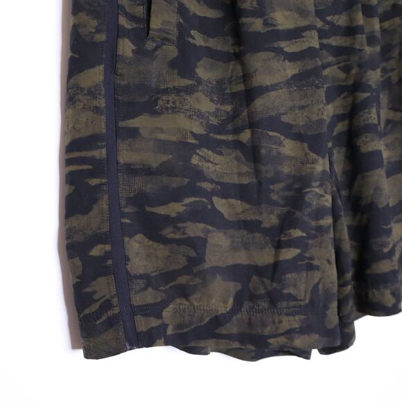 LULULEMON Pace Breaker Short 9" Military Green Black Training Active Men's M - Picture 5 of 10
